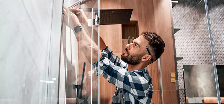 Replace Shower Doors with Frameless Manhattan